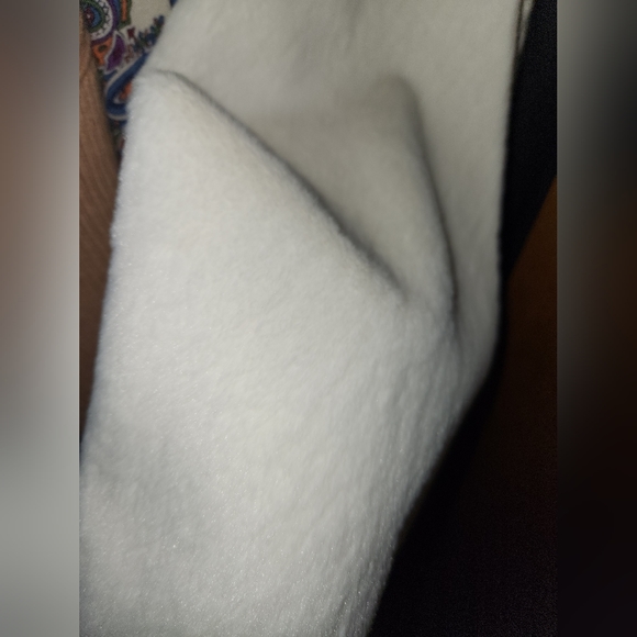 Gaby & Eden NWOT Women Ivory Faux Fur Jacket cardigan Size Large - Picture 12 of 14